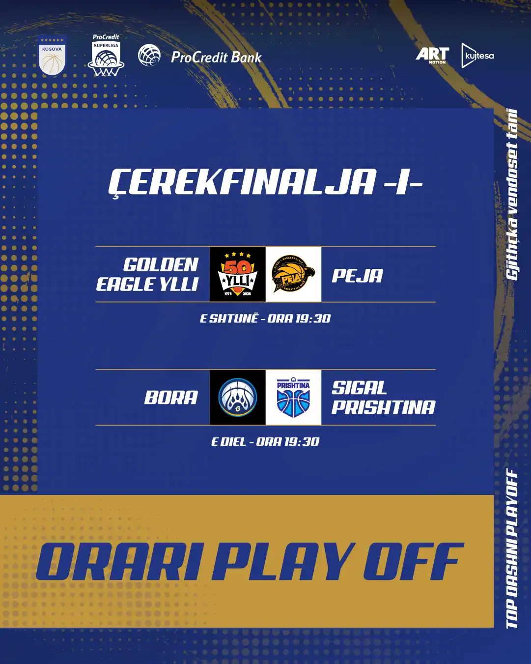 Fillon Beteja e “Play-off”-it 